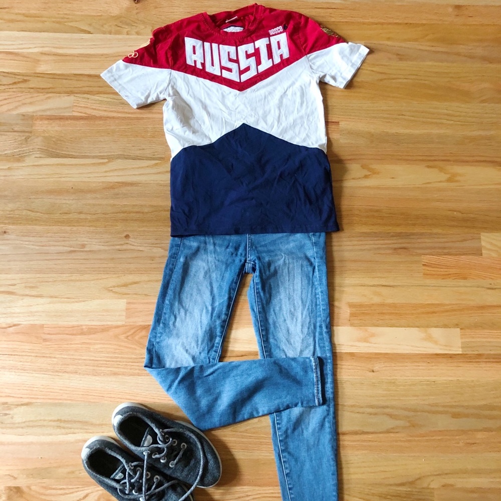 Olympic Russian Short Sleeve Tee